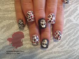 images ged cheetah nail art