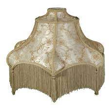 Beige And Champagne Floor Lamp