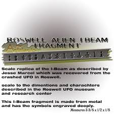 roswell i beam fragment from crash site