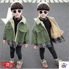 Áo khoác nhung bé trai 3 tuổi siêu đẹp - áo khoác bé trai thời trang hàn  quốc cao cấp 2020