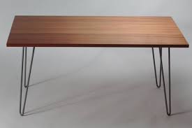 Hairpin Legs Coffee Table Solid Wood