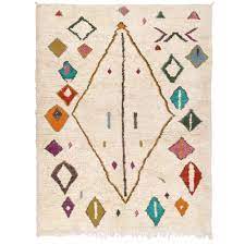 handmade moroccan azilal rug with