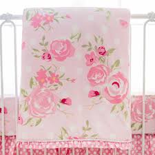 fl crib bedding rosebud lane set