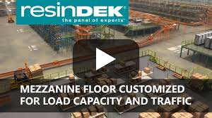 industrial engineered mezzanine floor