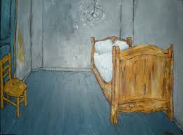 L'objet dominant de la chambre est le lit : La Chambre De Van Gogh Arles By Antihero X On Deviantart