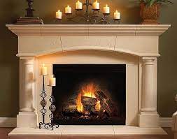 Creative Fireplace Mantel Decor Stone