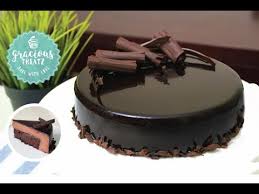 mirror glaze brownie mousse cake you