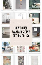 wayfair return policy h prall