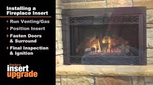 gas fireplace insert installation