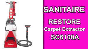 sanitaire re upright carpet