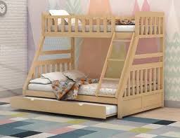 Wooden Twin Over Full Double Bunk Bed
