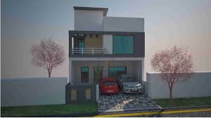 5 Marla Pakistani Home Design With Basement Front Elevation