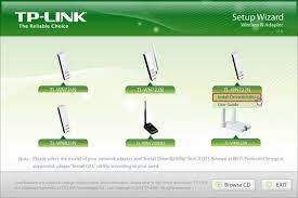 Additionally, you can choose operating system to see the drivers that will be compatible with your os. How To Install Tp Link Wireless Adapters By Running The Cd