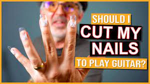 your nails for guitar playing