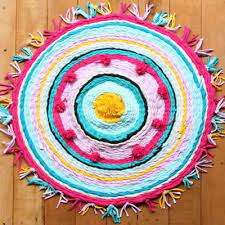 how to make a rag rug from old t shirt