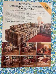 Vintage 1980 Sears Living Room