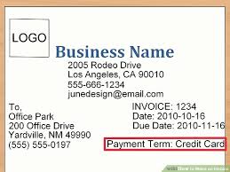How To Make An Invoice With Sample Invoices Wikihow