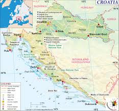 Offline gps navigation для ios. Map Of Croatia Unlv