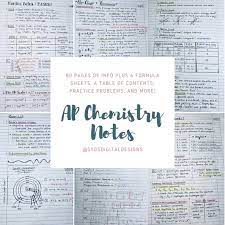 Ap Chemistry Notes 80 Pages Norway