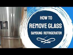 How To Remove Glass From Bottom Shelf