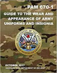 army regulation and grooming standards