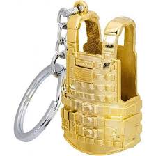 Pubg Golden Vest Keychain