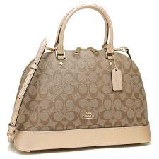 Coach Handbag Shoulder Bag Outlet Ladys Coach F39517 Imo5i Khaki Pink Gold