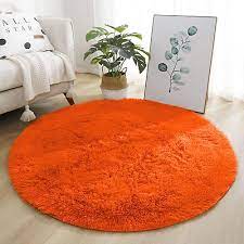 soft fluffy round area rug cozy plush