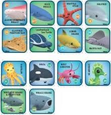 Creature Chart Stickers Octonauts Party Game 4th