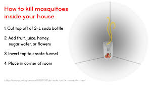 indoor mosquito trap made from plastic