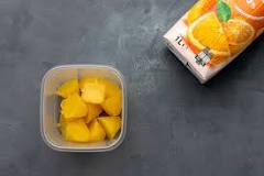 How do you thaw frozen orange juice?