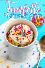funfetti mug cake recipe frugal mom eh