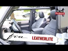 Fia Leatherlite Seat Covers Features
