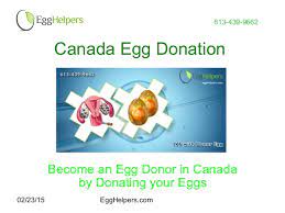 Eggs can be sold for as much as eight times the going rate for sperm, up to $8,000 for each completed cycle. Canada Egg Donation