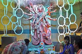 As this hindu puja is very famous among students, they create awesomely creative pandals. Saraswati Beyond Myths And Legends