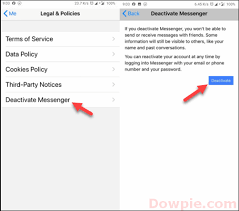 Learn how to deactivate messenger. How To Disable Or Deactivate Facebook Messenger Dowpie