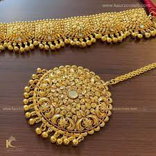 shehrin traditional antique gold plated