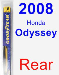 2006 honda odyssey rear wiper blade