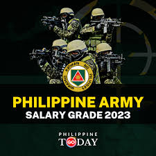 2023 philippine army salary grade