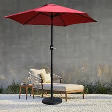 Goplus 5 8 Ft Garden Patio Umbrella