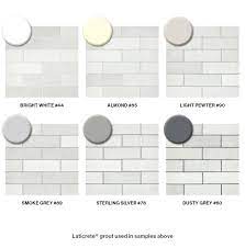 white subway tile