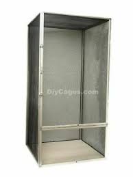 The next build of these cages will. Screen Reptile Chameleon Lizard Snake Cage Diy Cages 48x24x24 Aluminum No Rust 119 00 Picclick