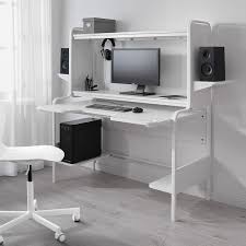 With gaming desks, i have come to realize that while what may work for one person may not necessarily work another person, there are things that work for everybody as far as the best computer gaming desk is what you are looking for. Fredde White Desk Ikea