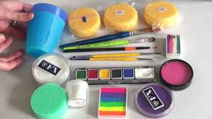 great face painting supplies kit