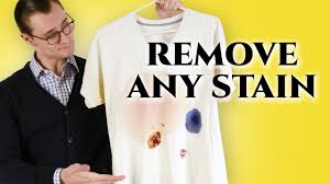 how to remove stains from clothes at