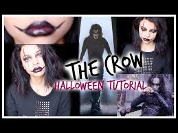 the crow halloween makeup tutorial