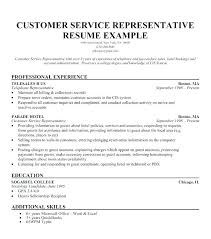 Job Duties Resume Description For Position Of Sample Customer