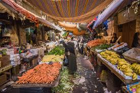 travel4pictures | Amman | Fruit and vegetable market, Amman, Jordan
