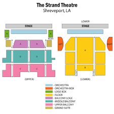 The Strand Theatre Shreveport Tickets Schedule Seating