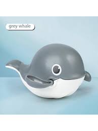 cute whale design baby bathroom toy